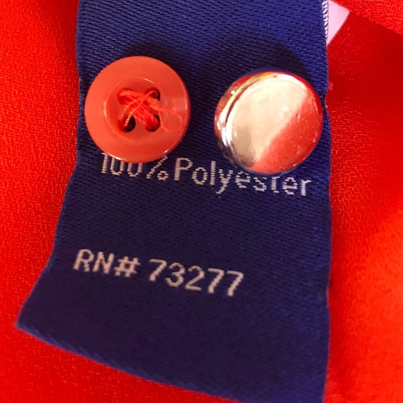 NWOT APT. 9 3X Orange Sleeveless Blouse - Picture 6 of 7